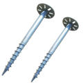 4x4 Metal Metal Anchors Galvanized Post en concreto